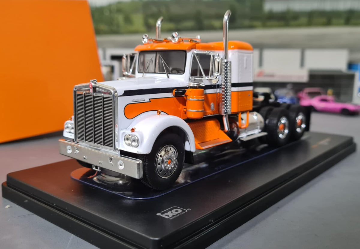 Remorque Eligor 1/43 Pour Kenworth – Grand Prix 1987 – Castellet – Bleu