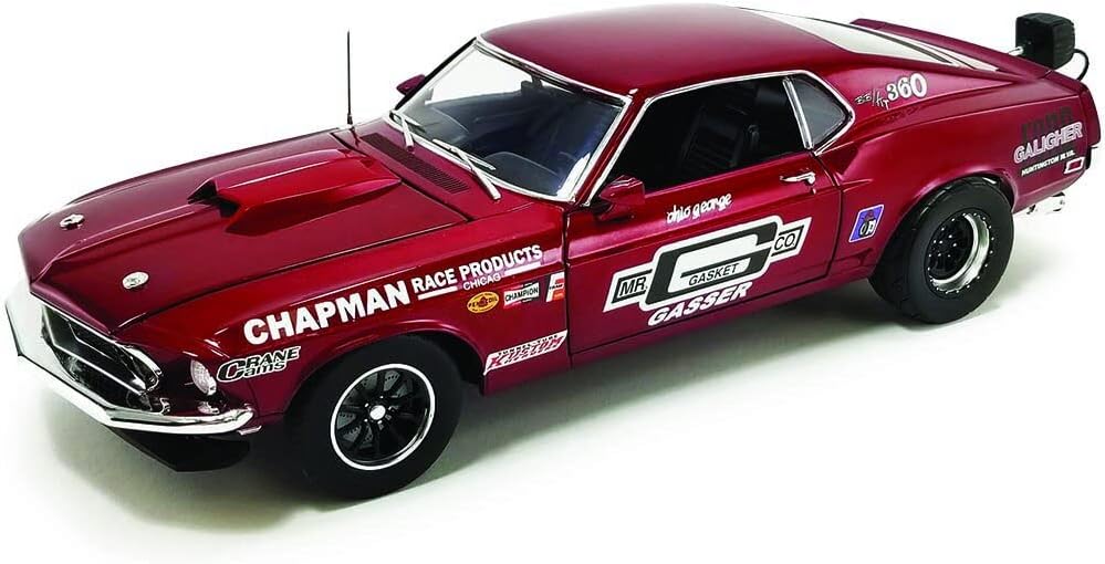 1/18 Acme Drag Outlaws Mr Gasket Co. Gasser 1969 Ford Mustang Boss