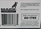 1/64 DCP MACK ANTHEM ERB TRANSPORT WITH AERO REFRIGERATED TRAILER 60-1768