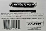 DCP 1/64 SCALE FALLEN FLAG #49 WHITE FREIGHTLINER CONSOLIDATED FREIGHTWAYS WITH 40FT VINTAGE TRAILER 69-1757