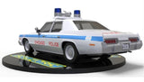 SCALEXTRIC DODGE MONACO BLUES BROTHERS CHICAGO POLICE SLOT CAR NEW IN DISPLAY CASE