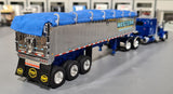 1/64 DCP  PETERBILT 389 WESTERN DISTRIBUTING WITH TRI AXLE TIPPING COAL TRAILER 60-1148