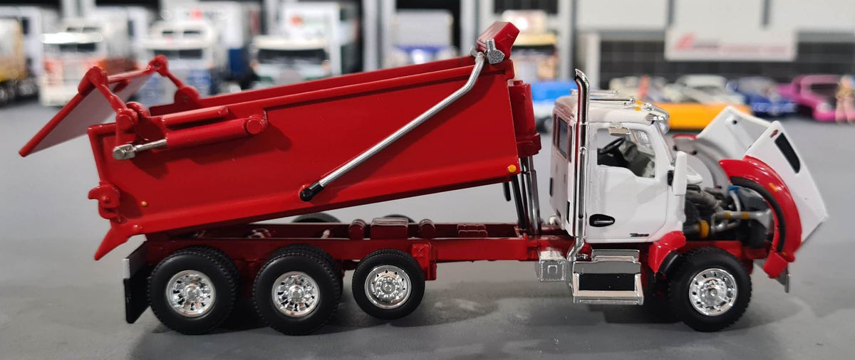 DCP FIRST GEAR 1 64 KENWORTH T880 TRI AXLE WITH ROGUE TIPPER BODY 60 1 TUFFTRUCKS SCALE MODELS