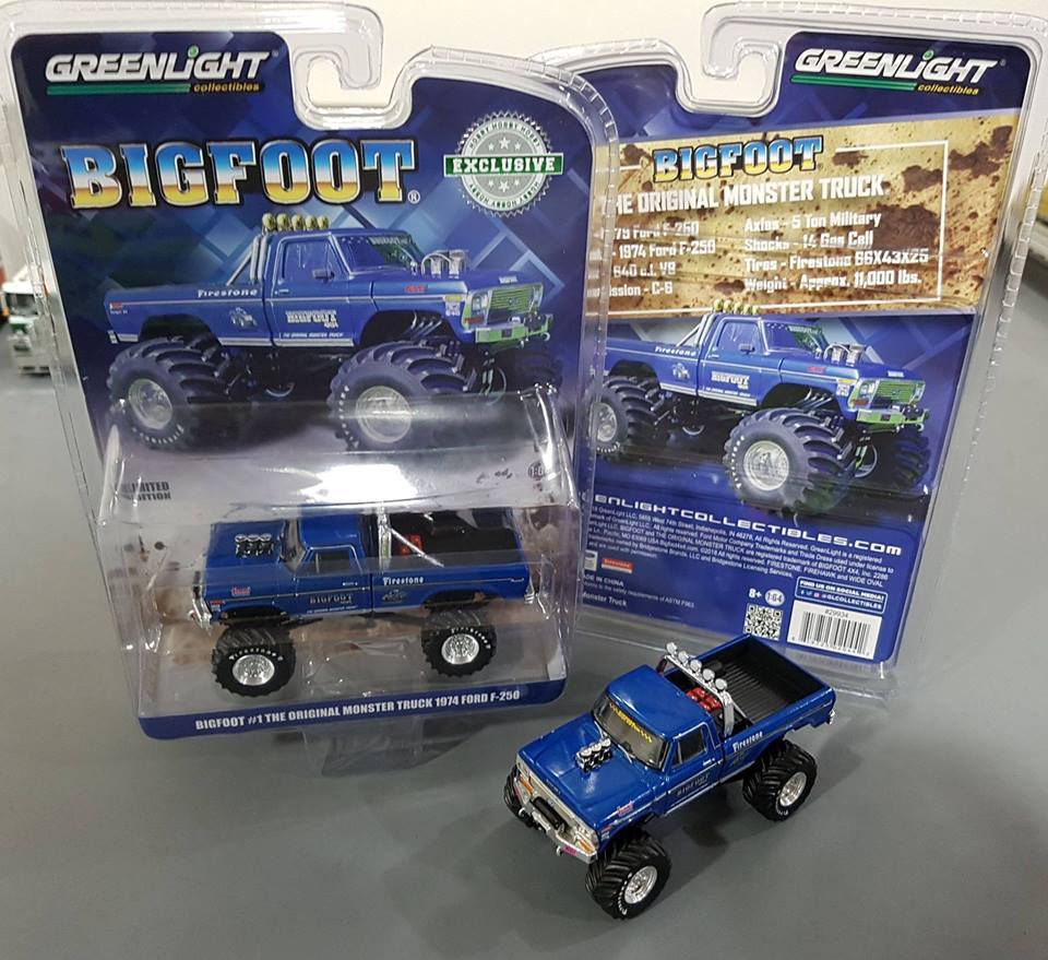 Original bigfoot best sale monster truck toy