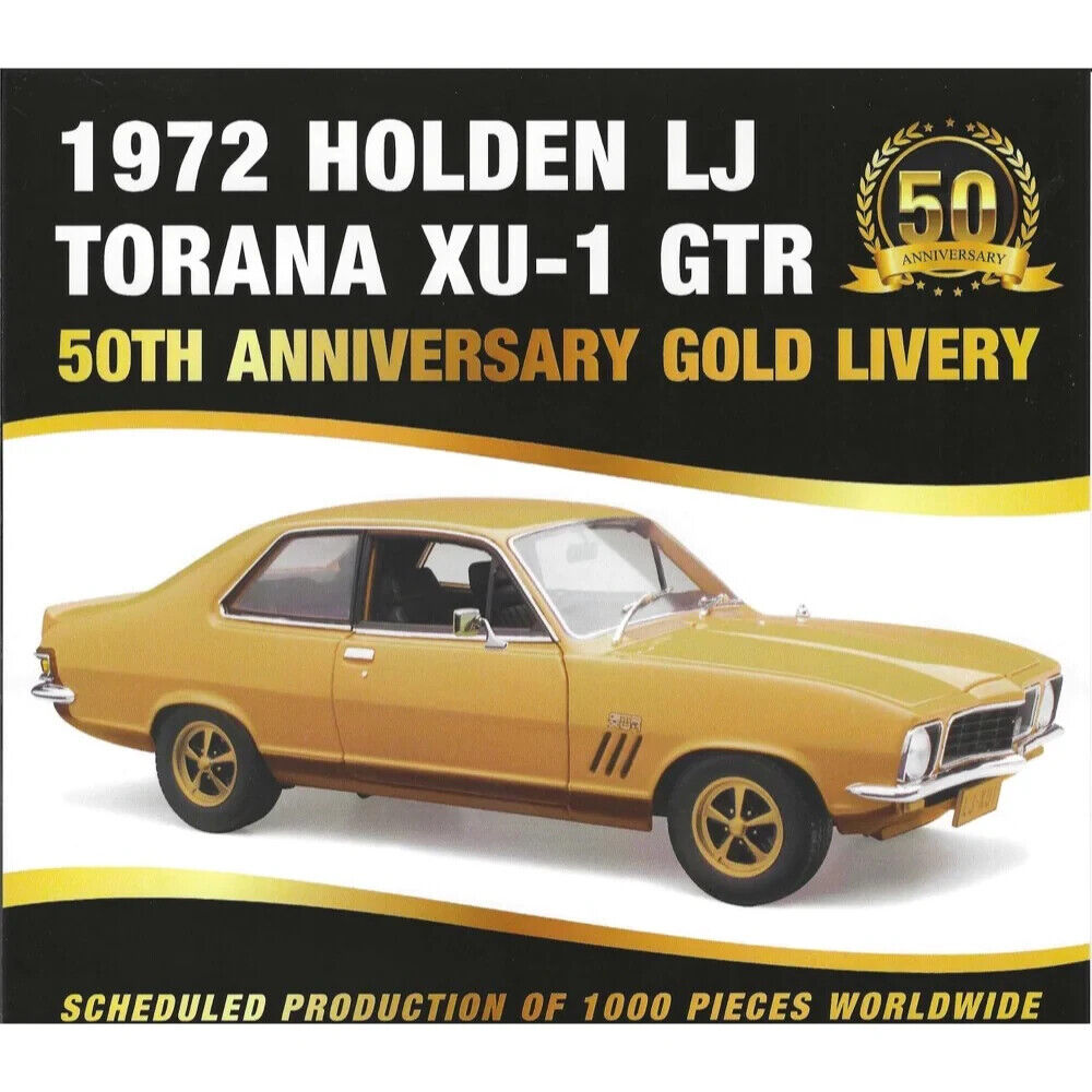 TORANA: A limited edition 1:18 scale Classic Carlectables Holden LJ XU TORANA: A limited edition 1:18 scale Classic Carlectables Holden LJ XU