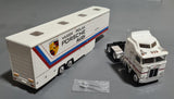 1/87 SCALE BREKINA HO K100 AERODYNE KENWORTH PORCHE/AUDI WITH TRAILER