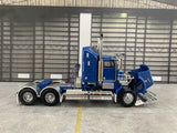 ICONIC REPLICAS 1/50 SCALE  SAR KENWORTH AERODYNE IN BLUE WITH BLUE CHASSIS ALLOYS