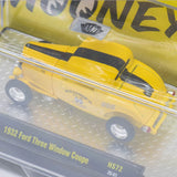 1/64 M2 Machine Mooneyes 1932 FORD THREE WINDOW COUPE Limited Run New On Card