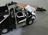 1/64 DCP / FIRST GEAR WESTERN STAR BLACK/WHITE TANDOM TIPPER AND BEAVERTAIL TRAILER