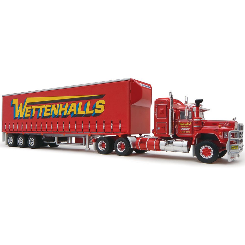 Pre Order Deposit 1/64 Highway Replicas Mack WETTENHALLS With Tri Axle ...