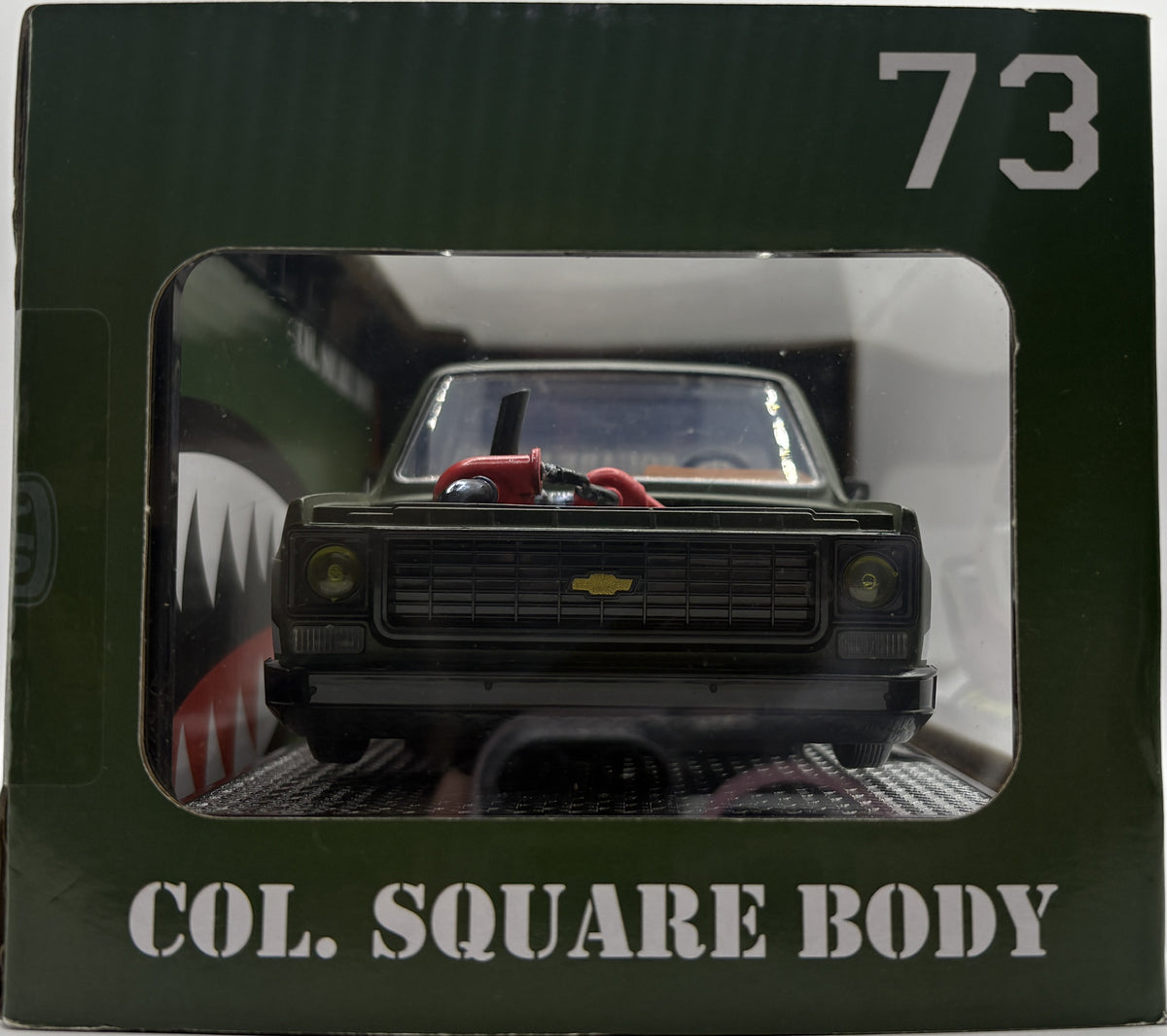 1/24 M2 Col. Square Body 1973 Chevrolet Cheyenne Super 10 New In Displ ...