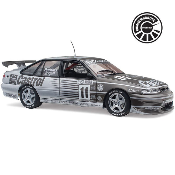1/18 Vs Commodore 1997 Bathurst Winning Perkins/Ingall Silver Livery Castrol Race Car Classic Carlectables 18797