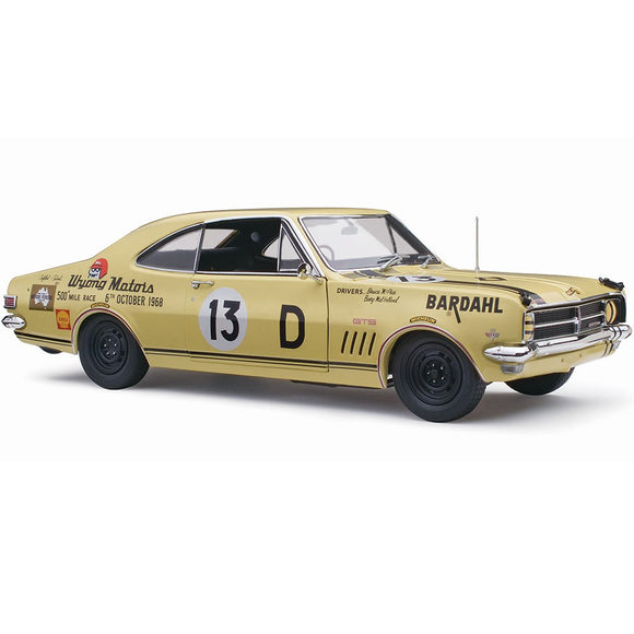 1/18 HOLDEN HK MONARO GTS 327 THE 1968 BATHURST WINNER  CLASSIC CARLECTABLES 18827