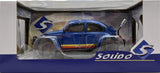 1/18 Solido 1975 Volkswagen Beetle Baja Blue Metallic New In Display Box