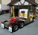 1/50 SCALE REFRIGERATED ROADWAYS W900 KENWORTH DAY CAB ICONIC REPLICAS LATEST RELEASE
