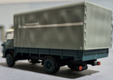 1/87 Scale Brekina Ho 1960 Bedford Tk Low-Side Truck With Canvas Cover Gtw Transportmij Green