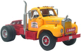 1/64 SCALE NEO 1957 MACK B-61ST IN YELLOW MCALLISTER TRUCKING PRIME MOVER