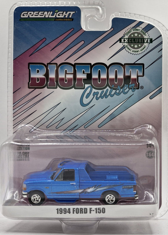1/64 GREENLIGHT 1994 FORD F150 BIGFOOT CRUISER  NEW ON CARD