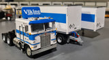 DCP/FIRST GEAR K100 KENWORTH VIKING WITH TWIN 28FT PUP TRAILERS 60-1224