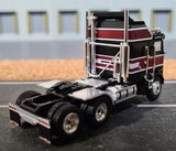 1/87 SCALE BREKINA HO K100 AERODYNE KENWORTH IN BLACK AND MAROON