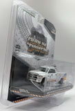 GREENLIGHT 2015 RAM 3500 DUALLY CRANE TRUCK PORT OF MIAMI TUNNEL WHITE NEW ON CARD