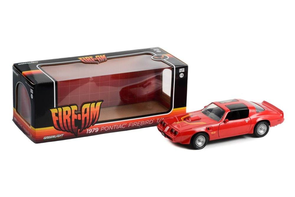 1/18 Greenlight 1979 Pontiac Trans Am Firebird In Red Road Car New