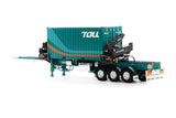 1/50 DRAKE TOLL CONTAINER BOX LOADER WITH 20FT CONTAINER NEW IN BOX ZT09263