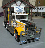 1/50 SCALE REFRIGERATED ROADWAYS W900 KENWORTH DAY CAB ICONIC REPLICAS LATEST RELEASE