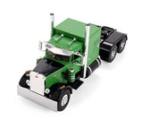 DCP 1/64 Western Peterbilt 351 IN GREEN PULLING A LOWBOY Trailer Diecast 60-2219
