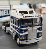 DCP/FIRST GEAR 1/64 IANELLIS KENWORTH K100 AERODYNE WITH TRI AXLE REFRIGERATED TRAILER *****60-1642