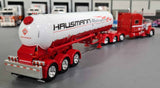 1/64 DCP / FIRST GEAR HAUSMANN BIG RIGS PETERBILT 389 TRI DRIVE WITH LPG TANKER TRAILER