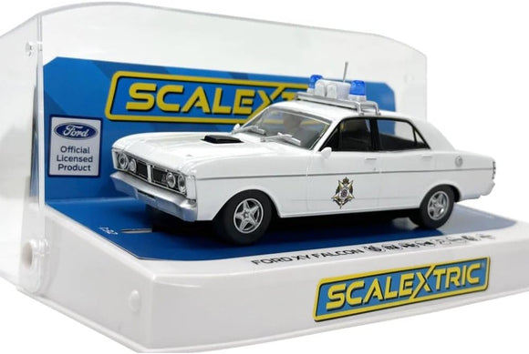 SCALEXTRIC FORD FALCON XY VICTORIAN POLICE SLOT CAR NEW IN DISPLAY CASE