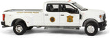 GREENLIGHT 2017 FORD F-350 DUALLY DETROIT MICHIGAN MOUNTED POLICE WHITE NEW ON CARD