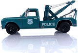 GREENLIGHT 1967 CHEVROLET C-30 DUALLY WRECKER NEW YORK CITY POLICE DEPARTMENT (NYPD) BLUE NEW ON CARD