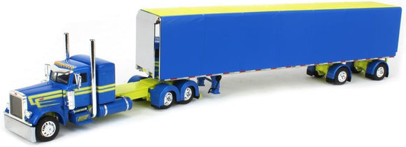 DCP / FIRST GEAR 1/64  PETERBILT DSD TRANSPORT 379 WITH MATCHING TRAILER *****69-1679