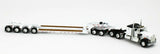 DCP / FIRST GEAR 1/64  KENWORTH W900A IN WHITE/WHITE JEEP WITH QUAD AXLE HEAVY HAUL TRAILER   TRAILER *****60-1062