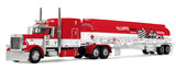 1/64 Dcp / First Gear Peterbilt 389 BUSTED KNUCKLE GARAGE with Tanker Trailer 60-2146