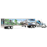 1/64 Dcp / First Gear Kenworth W900L AERO WALINGA With Dry Van Trailer 60-2167