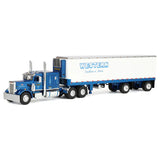 DCP 1/64 Western Peterbilt 351 And 40FT VINTAGE Trailer Diecast 60-2285