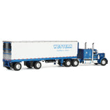 DCP 1/64 Western Peterbilt 351 And 40FT VINTAGE Trailer Diecast 60-2285
