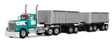 Dcp / First Gear Kenworth W900 SHORT HOOD road train tipper Trailers 60-2291