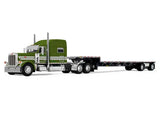 1/64 Scale Dcp / First Gear EXCLUSIVE Peterbilt 389 ZIMMERMAN TRANSPORT With Matching Drop Deck Trailer 60-2401
