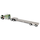 1/64 Scale Dcp / First Gear EXCLUSIVE Peterbilt 389 ZIMMERMAN TRANSPORT With Matching Drop Deck Trailer 60-2401