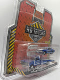 GREENLIGHT 1969 FORD F-350 RAMP TRUCK & 1969 FORD MUSTANG BLUE/WHITE NEW ON CARD