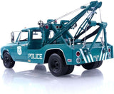 GREENLIGHT 1967 CHEVROLET C-30 DUALLY WRECKER NEW YORK CITY POLICE DEPARTMENT (NYPD) BLUE NEW ON CARD