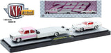 1/64 M2 CHEV RAMP Truck And 1980 Z28 CAMARO Car New In Display Box