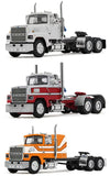 DCP 1/64 Scale Ford LTL 9000 TRIPLE TRUCK SET IN DISPLAY BOX 60-2175