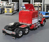 1/64 SCALE IXO PETERBILT 359 IN RED/WHITE PRIME MOVER