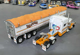 DCP / FIRST GEAR 1/64  PETERBILT 389 TRI STATE WITH TRI AXLE GRAIN TRAILER *****60-2024