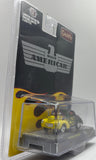 M2 WILLYS AMERICAR 1941 WILLYS COUPE GASSER BLACK WITH FLAMES NEW ON CARD
